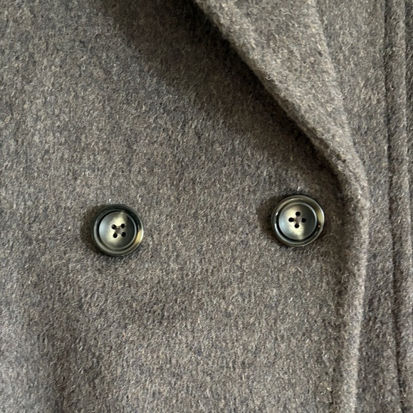 Nordstrom Grey Wool Coat - Picture 3 of 9